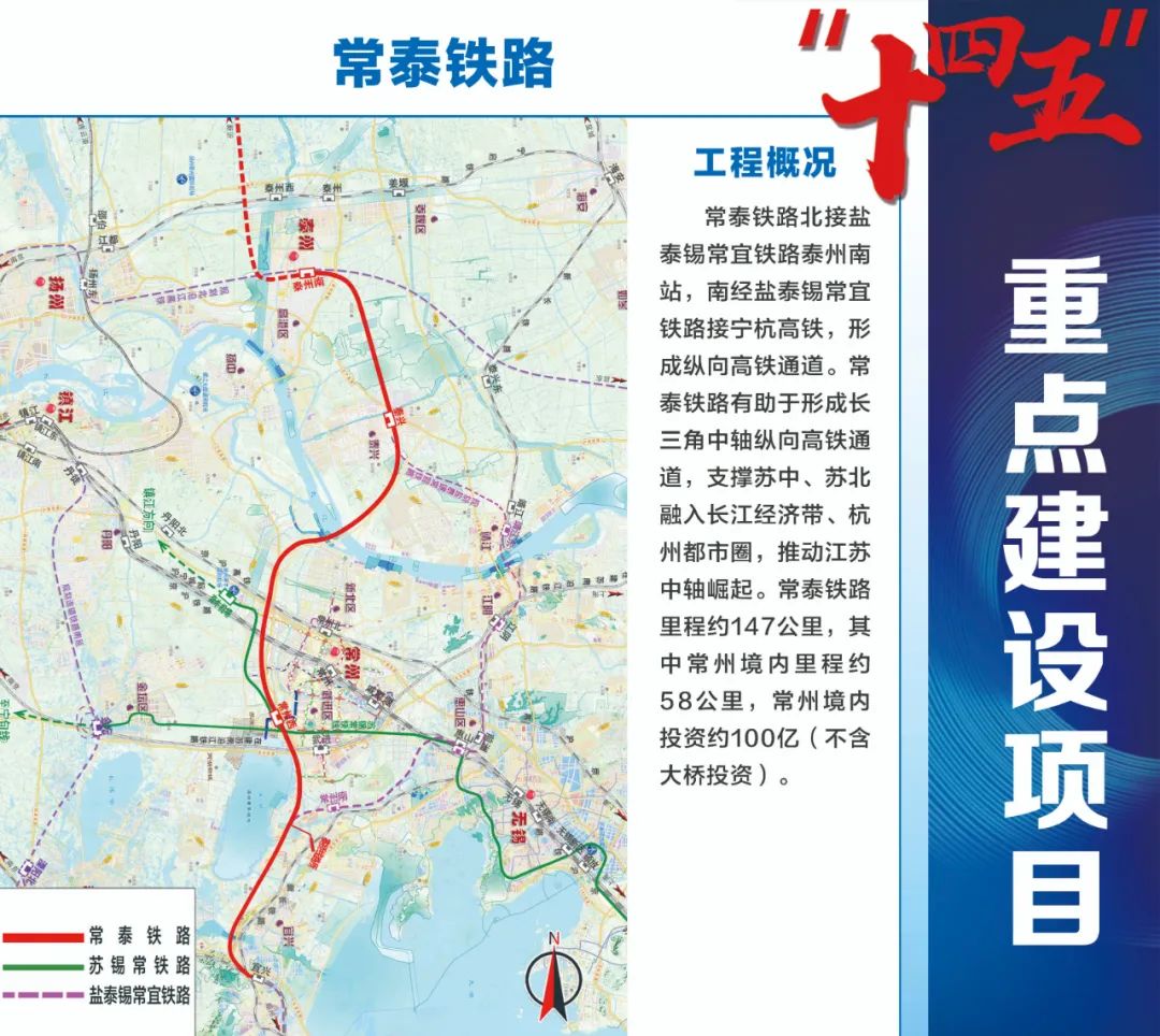 盐泰锡常宜铁路最新消息